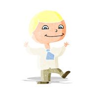 cartoon happy boy N20