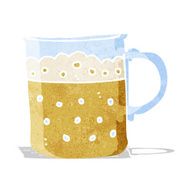 cartoon mug of beer N2