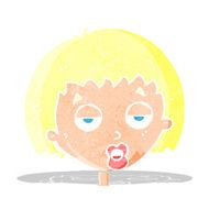 cartoon bored woman N4