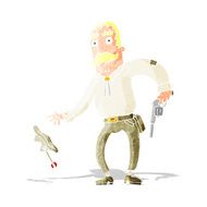 cartoon wild west cowboy