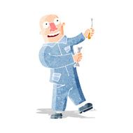 Cartoon Mechanic N14