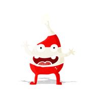 cartoon funny christmas creature N2