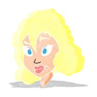 cartoon pretty woman N11