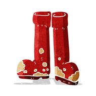 Cartoon Muddy Boots N2