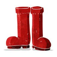 cartoon rubber boots
