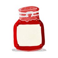 cartoon jam preserve