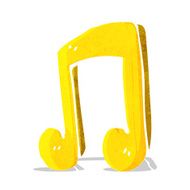 cartoon musical note N4