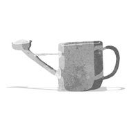 watering can cartoon N2