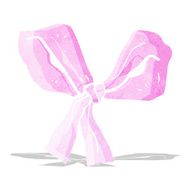 Cartoon Pink Bow N6