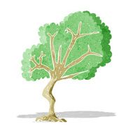 Cartoon Tree N136