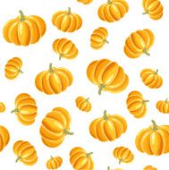 Pumpkin seamless background