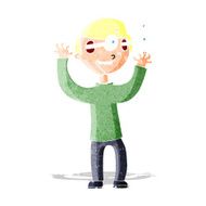 cartoon man with popping out eyes N2