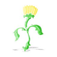 cartoon flower N121