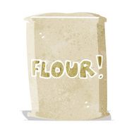 cartoon bag of flour N4
