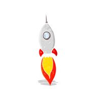 Cartoon Spaceship N8