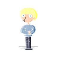 cartoon curious man N8