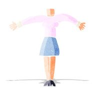 cartoon female body (add photos or mix and match cartoons) N21