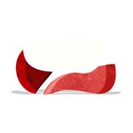 cartoon unhappy mouth