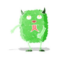 funny cartoon monster N13