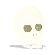 Cartoon Skull N42