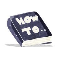 cartoon how to book