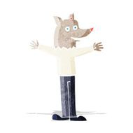 Cartoon Werewolf N14