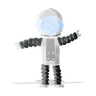 Cartoon Astronaut N27