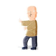 cartoon tough man N2