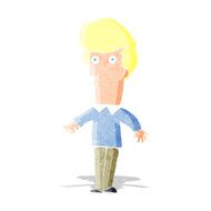 cartoon startled man N2
