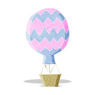 cartoon hot air balloon N6