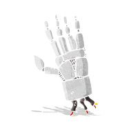 cartoon robot hand