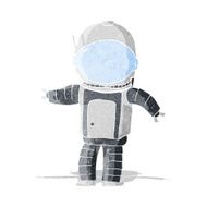 Cartoon Astronaut N28
