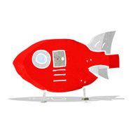 Cartoon Space Rocket N15