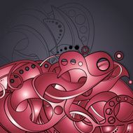 Vector Colored Abstract Background N4