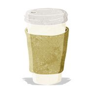Cartoon Coffee Cup N33