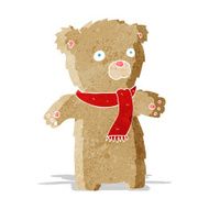 cartoon teddy bear N102