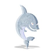 Funny Cartoon Shark N5