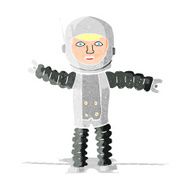 Cartoon Astronaut N29