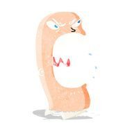 cartoon furious man shouting