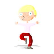 cartoon startled man N4