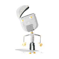 cartoon funny robot N13