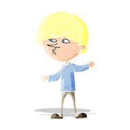 cartoon curious man N9
