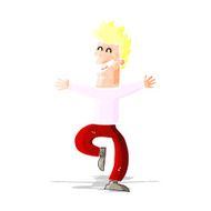 cartoon laughing man N11