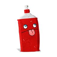 cartoon spray can N15