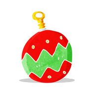 Cartoon Christmas Bauble N71