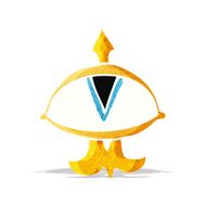 cartoon mystic eye symbol N4