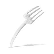 cartoon fork N10