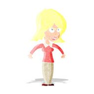 cartoon mean woman N3