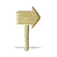 Cartoon Sign Post N13