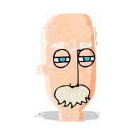 cartoon annoyed old man N4